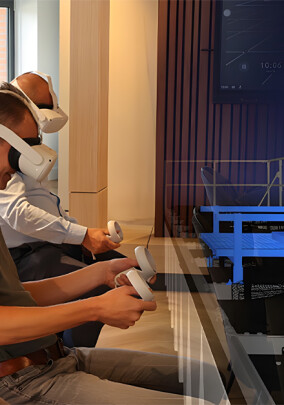 Walraven entwickelt mithilfe von VR Wartungslösung auf einem Hochhausdach