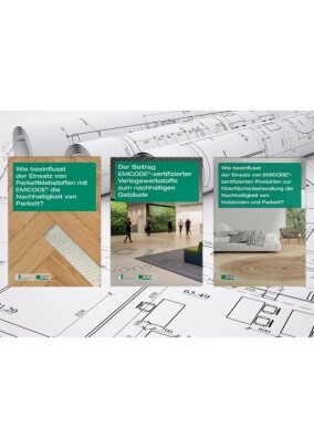 Emissionen aus Werkstoffen und Bauprodukten - Drei Broschüren zum Thema Emicode