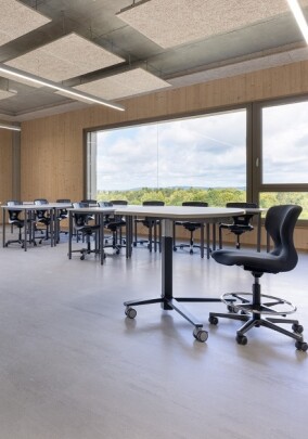 Kautschukböden von Nora für nachhaltige Schule in Wetzlar