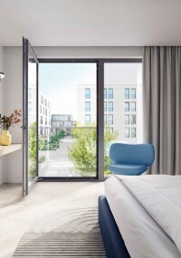 Siegenia: Titan Öffnungsbegrenzer für Fenster in Schulen, Hotels und öffentlichen Gebäuden