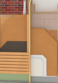 Holzfaser-Dämmsystem Durio auch für Alt-WDVS