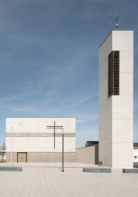 Kirchliches Ensemble aus Liapor-Leichtbeton
