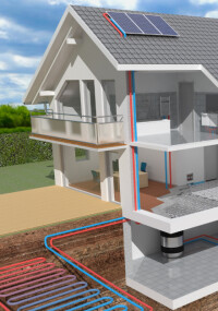 PYD-Thermosystem als effiziente Ergänzung für Wärmepumpen