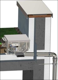 Loro: Neue Kontrollschächte für die Flachdachentwässerung