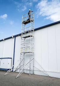 Munk bringt XXL-Ein-Personen-Gerüst auf den Markt