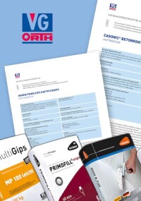 VG-Orth: Neue NDB für Gips-Innenputze und Gips-Massiv-Wände