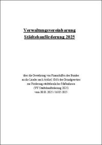 Städtebauförderung 2025 gestartet