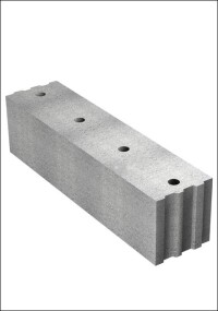 Neu: Jasto Quadro Lang Leichtbeton-Mauerwerk mit 99,7 cm Länge