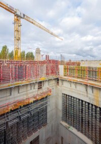 Komplexe Schalungs- und Gerüstlösung für Neubau des Schauspielhauses in Karlsruhe
