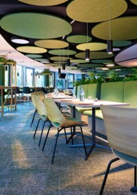 Interface-Bodenbeläge strukturieren multifunktionale Räume im Weserstadion