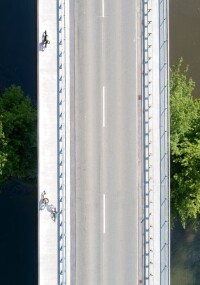 Xaver-Hafner-Brücke um Radweg ergänzt – ohne statische Überlastung