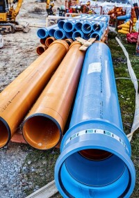 Abwassersanierung mit klimaneutralem Kunststoffsystem von Rehau