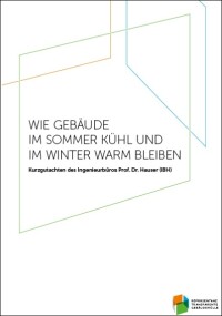 RTG-Studie zum Bauen und Modernisieren gegen die Hitze
