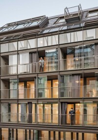 Urbaner Lückenschluss mit vorgelagerten Wintergärten