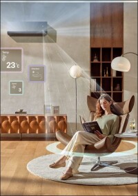 LGs Artcool AI Air Klimaanlage mit KI-Kern analysiert Bewohnerverhalten