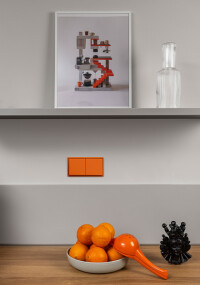 JUNG: LS-Design und Türsprechanlage jetzt in Le Corbusier-Farben