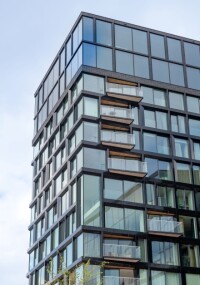 Maßgeschneiderte Schiebefenster für ODE Apartments von UNStudio