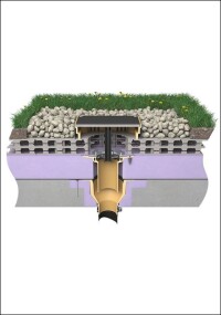 Sita zeigt dreistufige Entwässerungslösung für Umkehr-Retentionsdächer