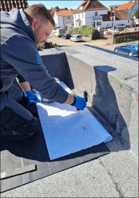 ProTect schützt bekiestes und begrüntes Umkehrdach in Minden