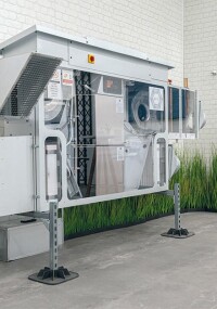 Vallox neues Trägersystem für die Aufständerung von Lüftungsgeräten