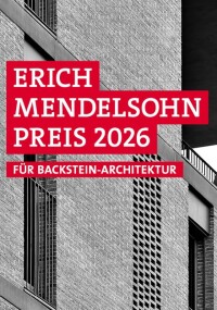 Erich-Mendelsohn-Preis 2026 für Backstein-Architektur wird erneut ausgelobt
