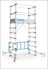 Zarges Teletower: Neues Klappgerüst für mobilen Einsatz