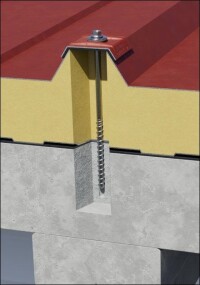 EJOT JC6-D-Betonschraube ersetzt Einlegeschienen im Leichtbau