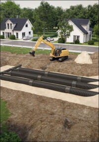 Neues Stauraumkanalsystem für das kommunale Starkregenmanagement