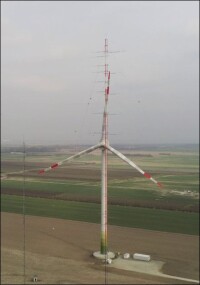 DLR untersucht Nahwindeffekte mit Drohnenschwarm