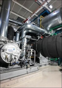 Johnson Controls industrielle Wärmepumpen im Einsatz