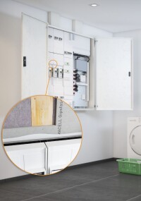 Gipsfaserplatten ab 10 mm als lichtbogenfeste Unterlage im Holzbau geeignet