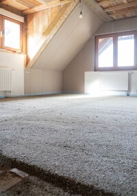 Dachgeschossausbau: Leichtbausystem Ardex Stronglite im Einsatz