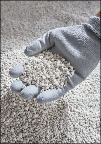 Rigidur Schalldämmschüttung verbessert Trittschallschutz im Trockenbau