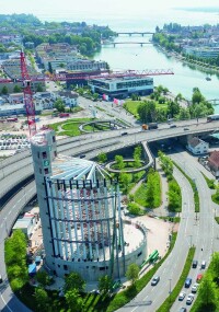 PERI: Gerüstunterstützung ermöglicht Holzbau für Asisi-Panorama