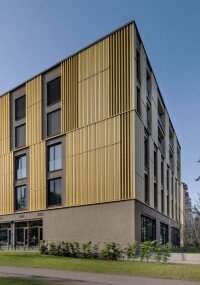 Das „henA” in Tübingen – ein Holzhybrid-Quartiersbau nach KfW-40-Standard