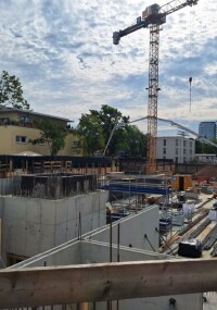 Fröbelhöfe Dresden: Wohnungsbau mit Transportbetonen