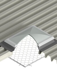 Durchsturzsicherung LUX-top Dome Light Protection für Lichtkuppeln und Lichtbänder