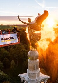 Kärcher reinigt das Bronx Victory Memorial in New York