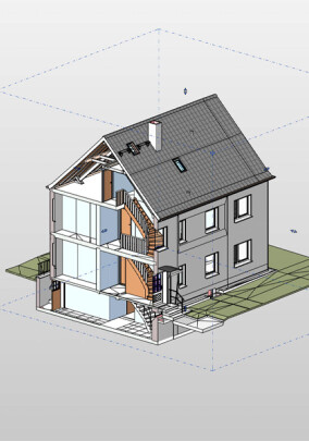 Vermessung der Parallelum GmbH als Grundlage serieller Sanierung in Düsseldorf-Stockum