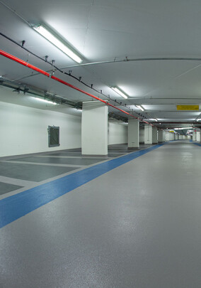 Carbonbeton für nachhaltige Instandhaltung von Parkhäusern