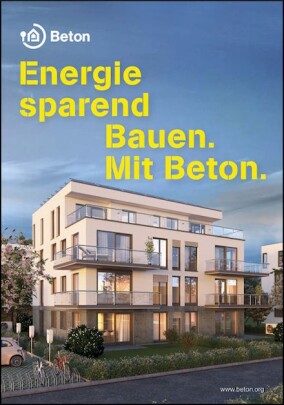 IZB-Broschüre „Energiesparend Bauen. Mit Beton.” 