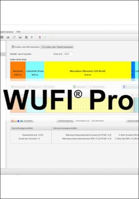 Fraunhofer IBP: Hygrothermische Simulationen mit WUFI Pro 7.0
