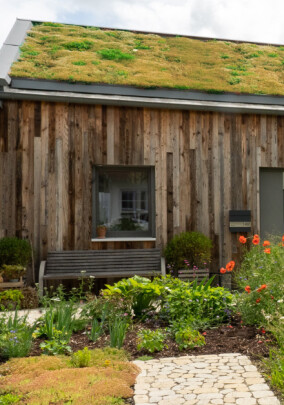 Blähton: Zuschlagstoff für leichte Substrate zur stabilen Schrägdachbegrünung