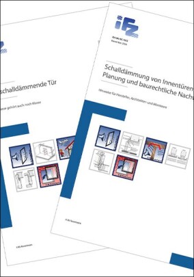 Ifz Infos unterstützen bei Planung und baurechtlichen Nachweisen schalldämmender Türen