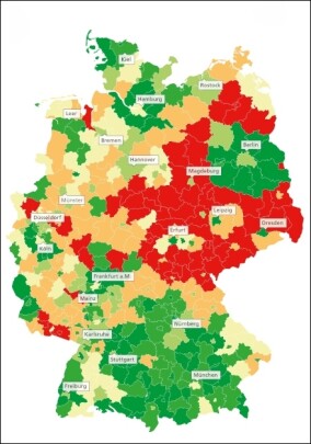 Postbank Wohnatlas 2025: Hier gewinnen Immobilien bis 2035 an Wert