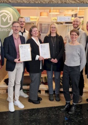 Zwei Silikatfarben von Relius sind natureplus zertifiziert 