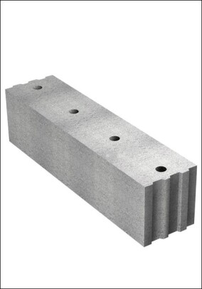 Neu: Jasto Quadro Lang Leichtbeton-Mauerwerk mit 99,7 cm Länge