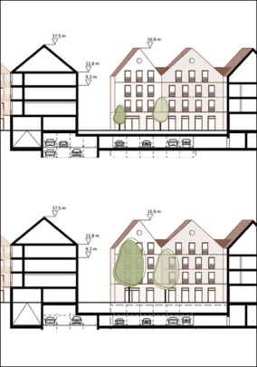 Klaus Multiparking: Studie der f64 Architekten zur Parkraumplanung im Memminger Rosenviertel