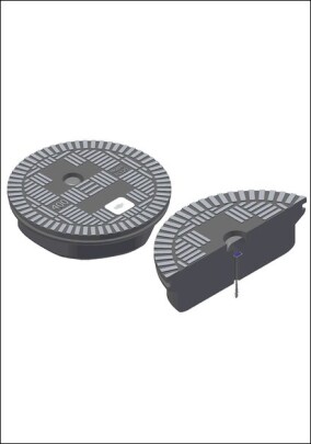 Durchfunkbare KHK-Schachtabdeckungen für Smart-City-Anwendungen