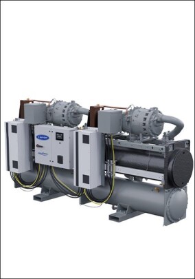 Carrier: Neue AquaForce 30XW(H)VZE für Industrie, Gewerbe und Rechenzentren